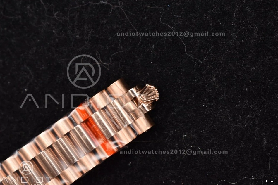 Full MOP 31 RG Sporty Sytle Diamond 551 Dial Case GSF Bracelet President On DateJust 278275 Ladies 316L Steel and 0704